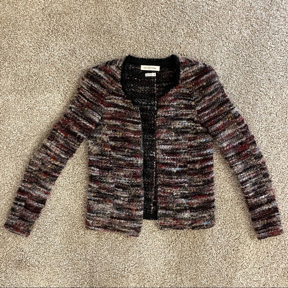 Isabel Marant Étoile Momo Bouclé Zip Up Jacket Sweater | Size Small - Picture 9 of 10